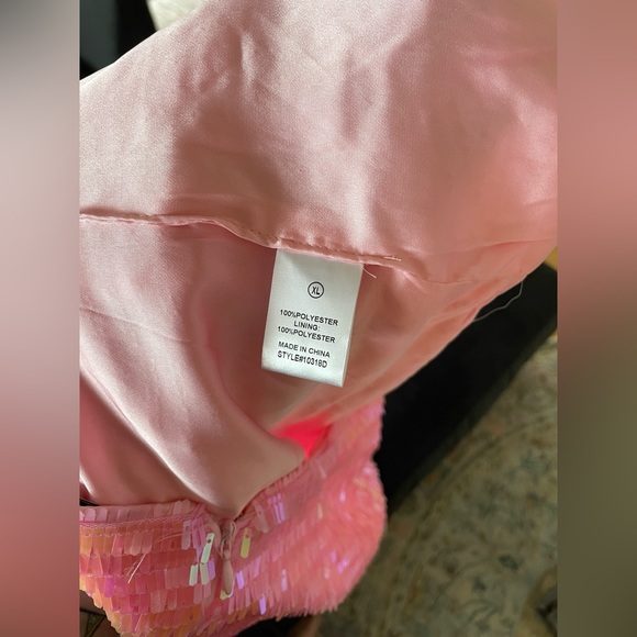 🩷 Fashion Nova - Focus On Me Sequin Mini Dress - Pink 🩷 - Picture 5 of 10